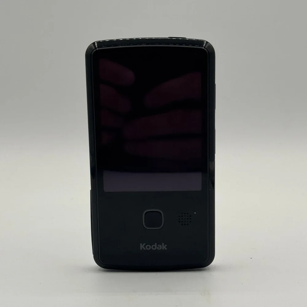 Kodak PlayTouch Zi10 Pocket Video Camera Silver 1080p HD Touchscreen Camcorder
